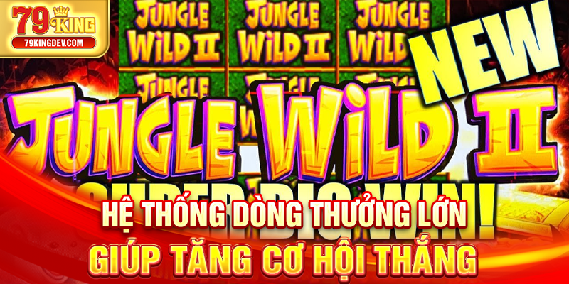 Nổ Hũ Rừng Rậm 79King – Cuộc Săn Thưởng Giữa Đại Ngàn Hệ thống dòng thưởng lớn giúp tăng cơ hội thắng